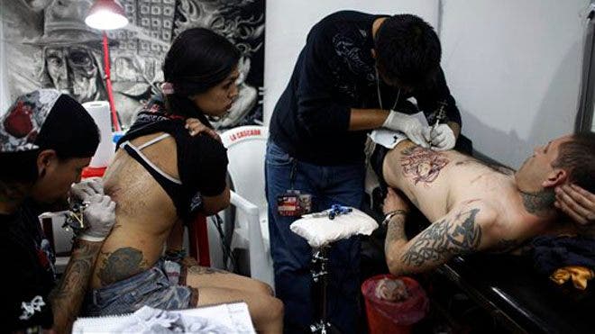 Tattoo Artists Gather in Bolivia to Show Off Their Skills